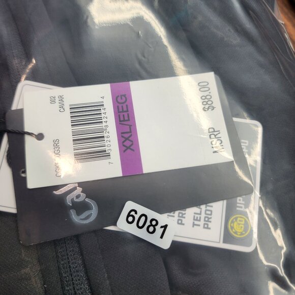 Mens Black & Gray Callaway Jacket Full-Zip Mock Neck Long Sleeve XXL - Picture 15 of 15